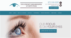 Desktop Screenshot of eyestexas.com